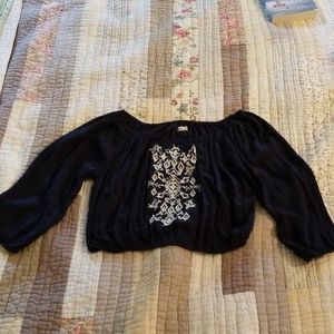 Hollister crop shirt